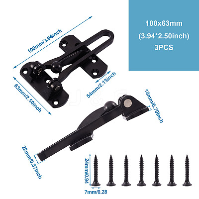 Zinc Alloy Swing Bar Door Lock LS-SW-TAC0002-01E-1