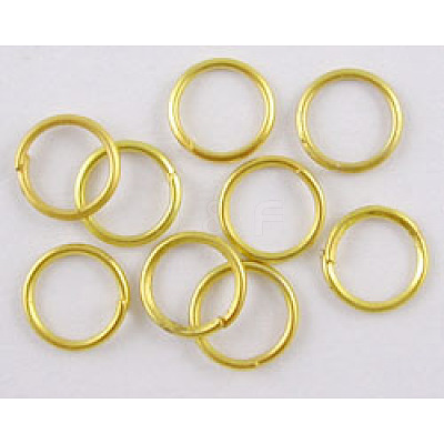 Brass Open Jump Rings JRC5mm-G-NR-1
