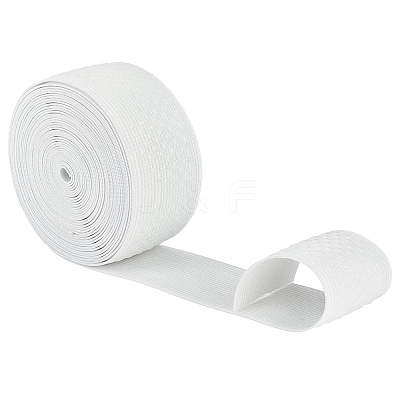 7.25 Yards Elastic Fabrics Nylon Ribbons DIY-MA0007-11-1