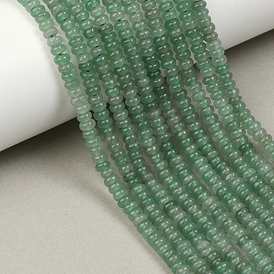 2 Strands Natural Green Aventurine Beads Strands G-PA0001-26-1