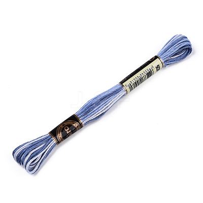 10 Skeins 6-Ply Polyester Embroidery Floss OCOR-K006-A71-1