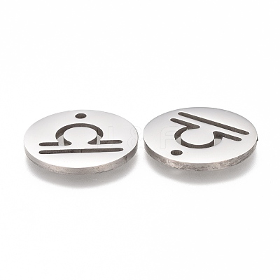 Tarnish Resistant 201 Stainless Steel Pendants STAS-Z001-B-09P-1