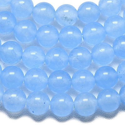 Natural Malaysia Jade Beads Strands G-L645-C01-6mm-21-1