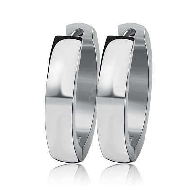 Stainless Steel Clip-on Earrings EJEW-BB65804-A-1
