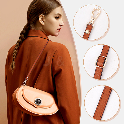Adjustable Leather Bag Straps DIY-WH0304-708B-1