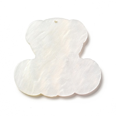 Printed Opaque Acrylic Pendants SACR-G031-01E-1