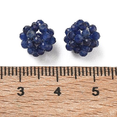 Natural Sodalite Woven Beads GG-CBA2E9C-F09-02-1