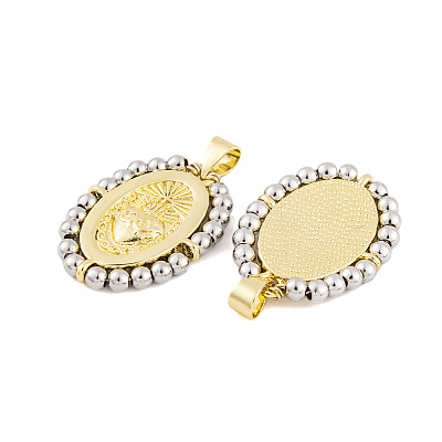 Rack Plating Brass Pendants KK-P269-15G-A-1