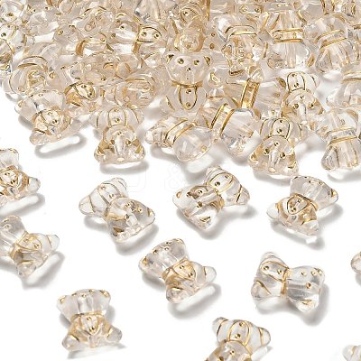 Transparent Acrylic Beads MACR-K359-38A-1