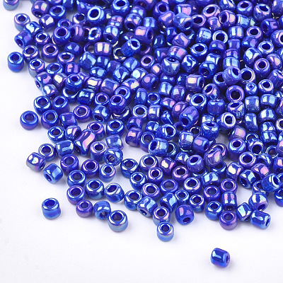 Opaque 12/0 Glass Seed Beads SEED-S023-01C-08-1