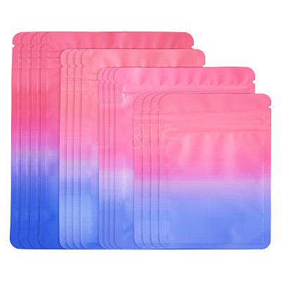 100Pcs 4 Styles PET Zipper Bags OPP-TA0001-19C-1