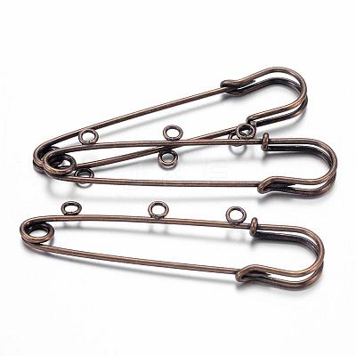 Antique Bronze Iron Kilt Pin Brooch Pin Findings X-KK-Q485-AB-1