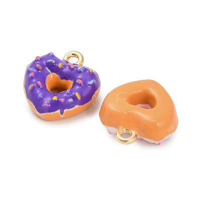 Alloy Enamel Pendants ENAM-A014-01G-1