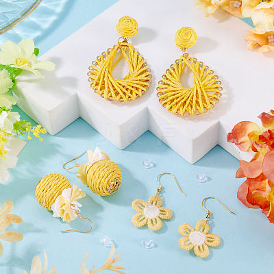 3 Pairs 3 Styles Earrring Sets EJEW-TA000-70B-1