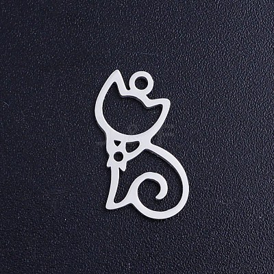 Non-Tarnish 304 Stainless Steel Pendants A-STAS-S105-JN366-1-1