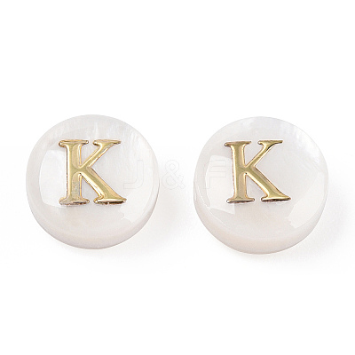 Natural Freshwater Shell Beads SHEL-N036-01K-1