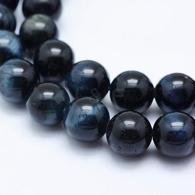 Natural Tiger Eye Beads Strands G-K203-85-6mm-1