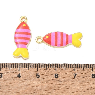 Printed Brass Pendants KK-CBA42CA-06G-07-1