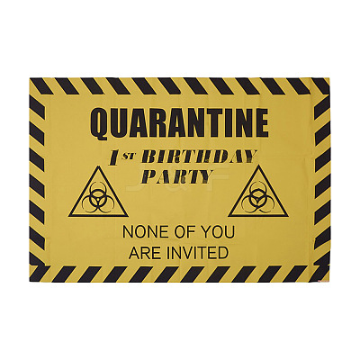 2020 Quarantine Birthday Decorations AJEW-GF0001-64B-1