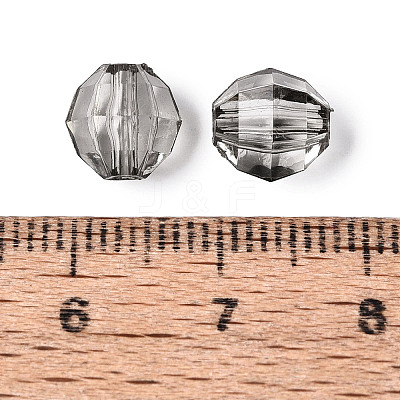 Transparent Acrylic Beads PL370Y-10-1