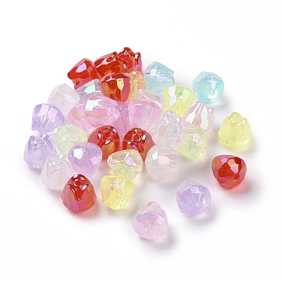 Transparent Acrylic Imitation Jelly Beads OACR-P011-02C-1