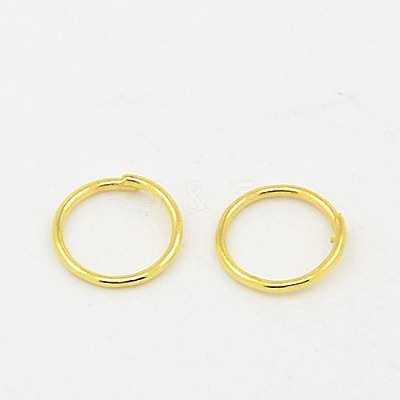 Iron Open Jump Rings JR4MM-M-1