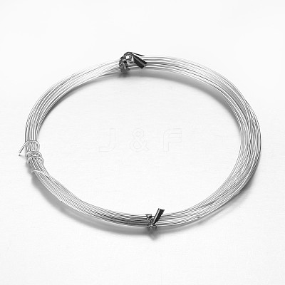 Round Aluminum Craft Wire AW-D009-1mm-10m-01-1