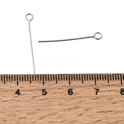 Brass Eye Pins KK-C255-01A-P-1