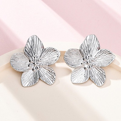Non-Tarnish 304 Stainless Steel Stud Earrings EJEW-Z022-22P-1