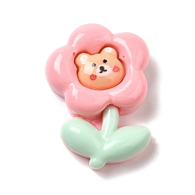 Opaque Resin Cabochons RESI-C036-03B-1