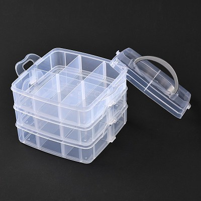 Rectangle Portable PP Plastic Detachable Storage Box CON-D007-02A-1