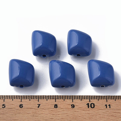 Opaque Acrylic Beads MACR-S373-15A-A16-1