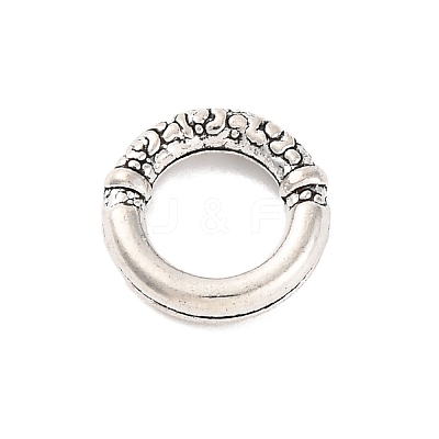 Tibetan Style Alloy Linking Rings TIBE-M004-13AS-01-1