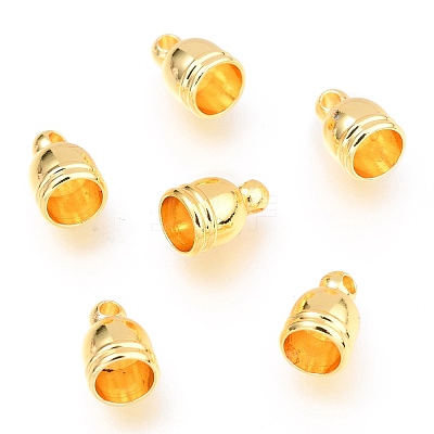 Brass Cord Ends X-KK-C101-03G-A-1