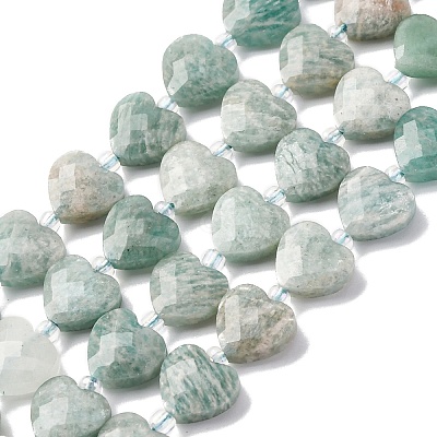Natural Amazonite Beads Strands G-P570-E15-01-1