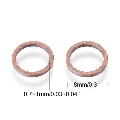 Brass Linking Rings EC1878mm-R-1