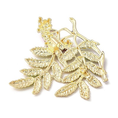 Leaf Enamel Pins JEWB-Q049-01G-1