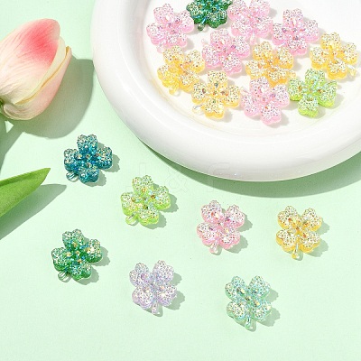 20Pcs Transparent Resin Cabochon CRES-YW0002-59-1