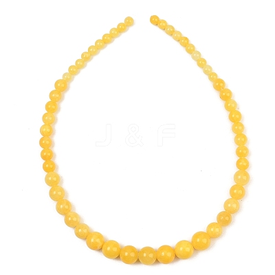 Natural Mashan Jade Graduated Beads Strands GG-CBA2AE1-A08-D-1