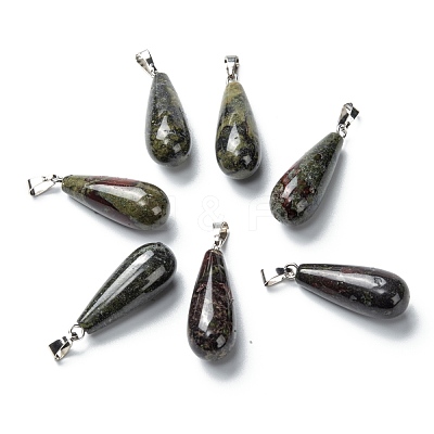 Natural Dragon Blood Pendants G-F707-11-1