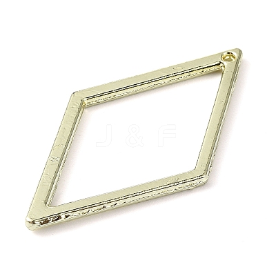 Rack Plating Alloy Pendants PALLOY-K023-03G-1