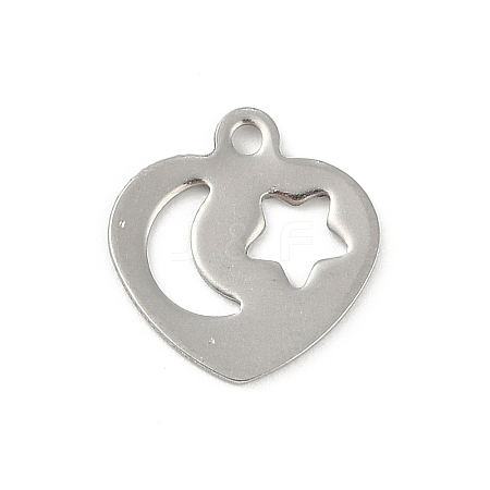 Non-Tarnish 201 Stainless Steel Charms STAS-C108-24P-1