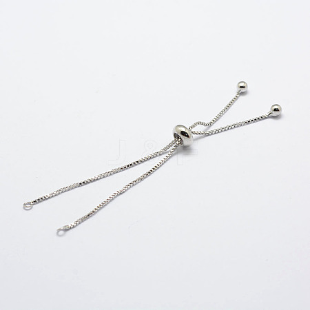DanLingJewelry Brass Box Chain Bracelet Making KK-DL0001-07-NR-1