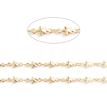 Brass Star Link Chains CHC-E021-12A-1