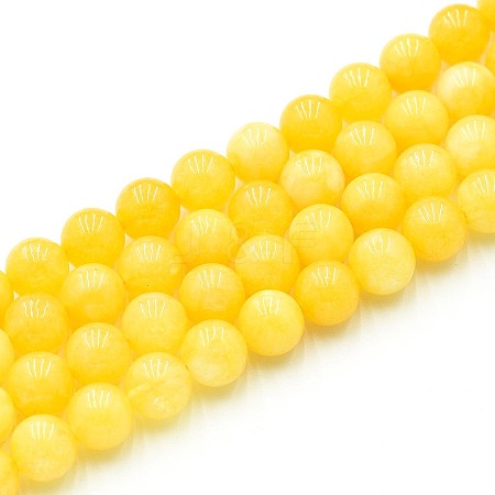Natural Quartz Beads Strands G-N355-8mm-17-1