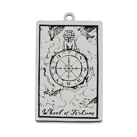 Non-Tarnish 201 Stainless Steel Pendants STAS-S105-LA211-13-1