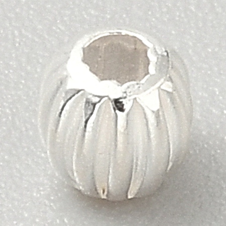 925 Sterling Silver Beads STER-WH0019-16B-1