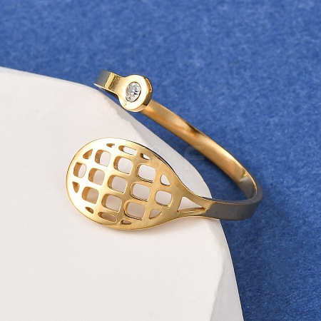 304 Stainless Steel Cuff Open Rings RJEW-D337-01D-G-1