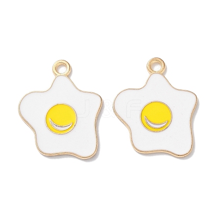 Alloy Enamel Pendants ENAM-O001-06A-G-1