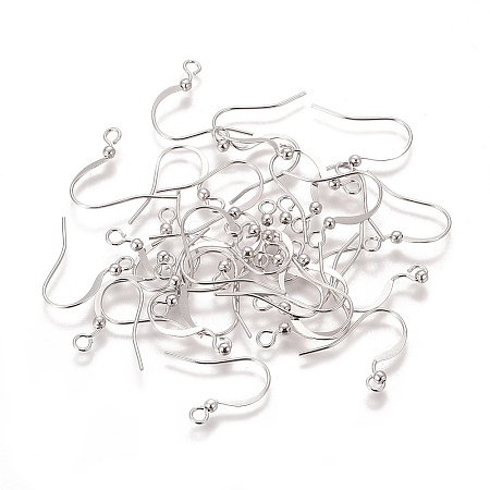 Brass French Earring Hooks LS-KK-Q369-P-1